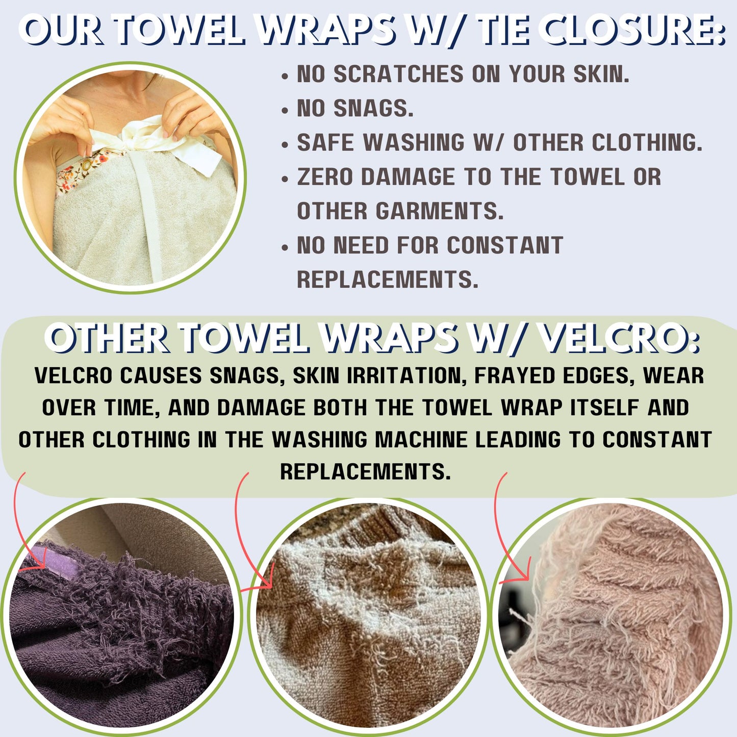 UWRAPT - Towel & Towel Wrap All-in-One. No Velcro or Elastic. Adjustable. Bath Wraps for Women Shower Wrap Towel Spa Wrap Sauna Towel Wrap for Women